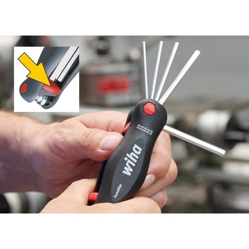Afbeelding laden in galerijviewer, Wiha multitool pocketstar (zwart, 8-delig)
