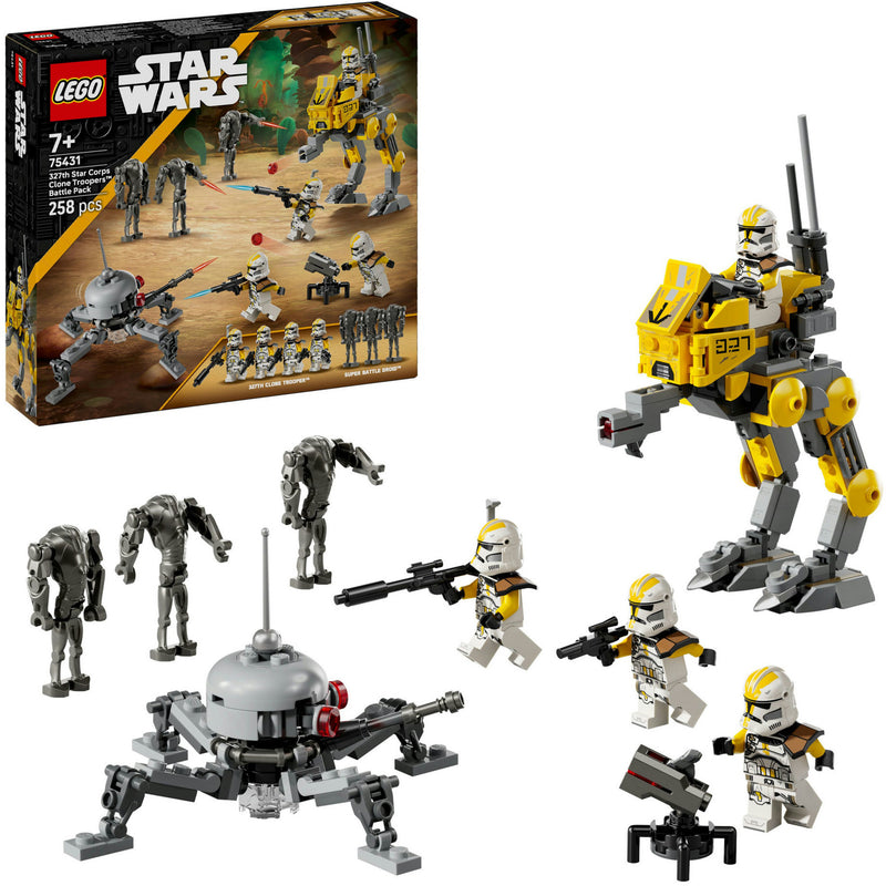 Afbeelding laden in galerijviewer, Lego star wars 75431 327th star corps clone troopers battle pack
