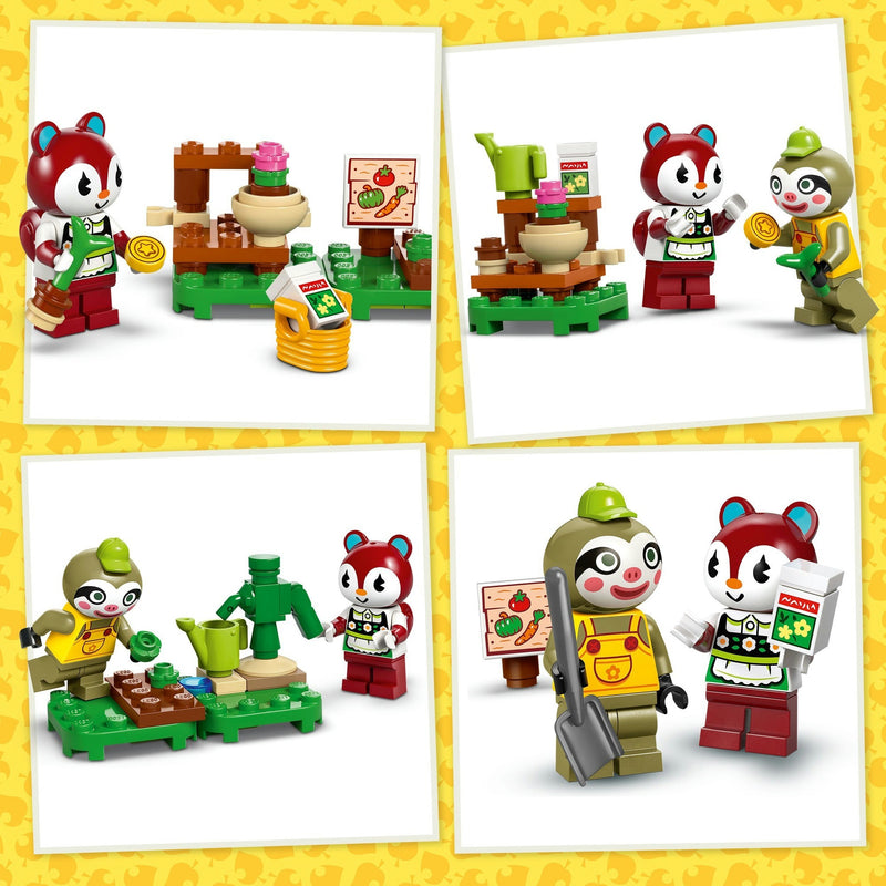 Afbeelding laden in galerijviewer, Lego animal crossing 77054 leifs caravan en winkel
