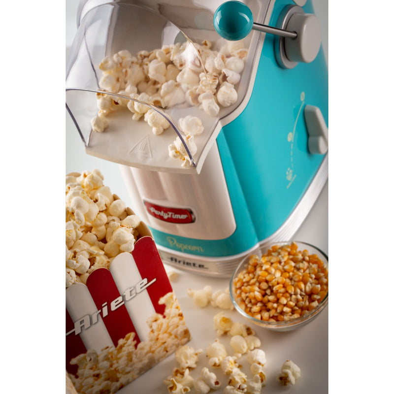 Afbeelding laden in galerijviewer, Ariete party time pop corn maker 2958 01 popcornmaker (lichtblauw)
