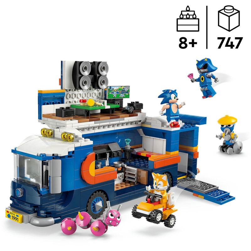 Afbeelding laden in galerijviewer, Lego sonic the hedgehog - team sonic commandotruck constructiespeelgoed (77006)
