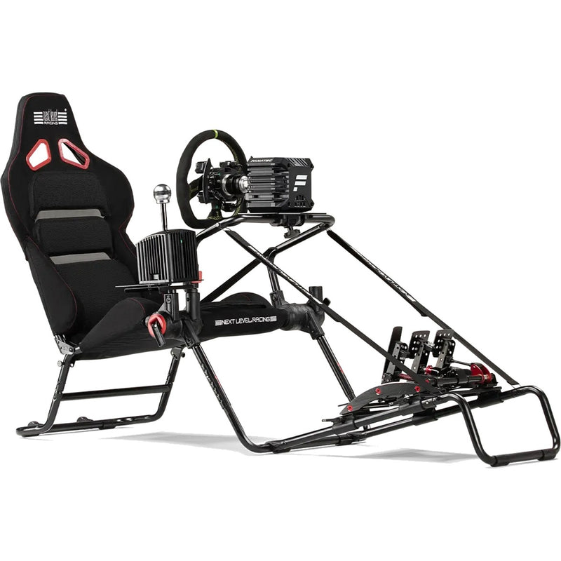 Afbeelding laden in galerijviewer, Next level racing gt lite pro foldable racing simulator (zwart)
