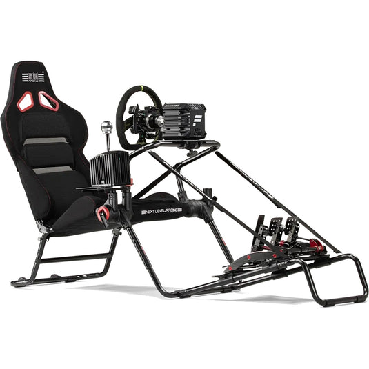 Next level racing gt lite pro foldable racing simulator (zwart)