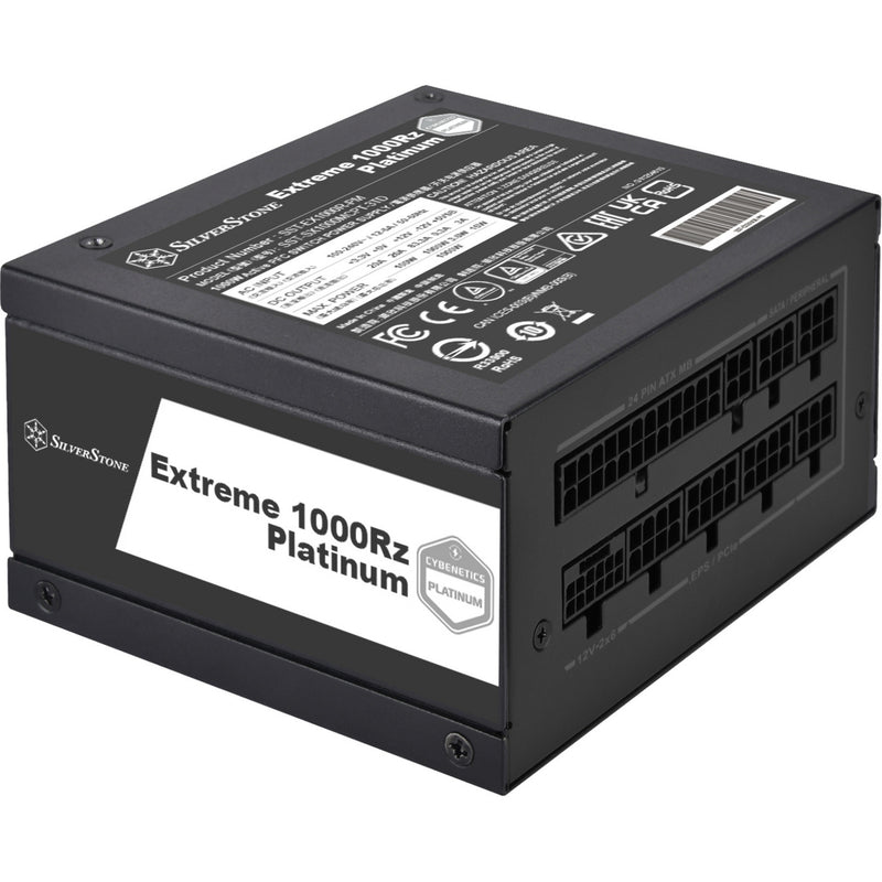 Afbeelding laden in galerijviewer, Silverstone extreme 1000rz platinum modulaire 1000 watt voeding (zwart, 1x 12v-2x6, 4x pcie)
