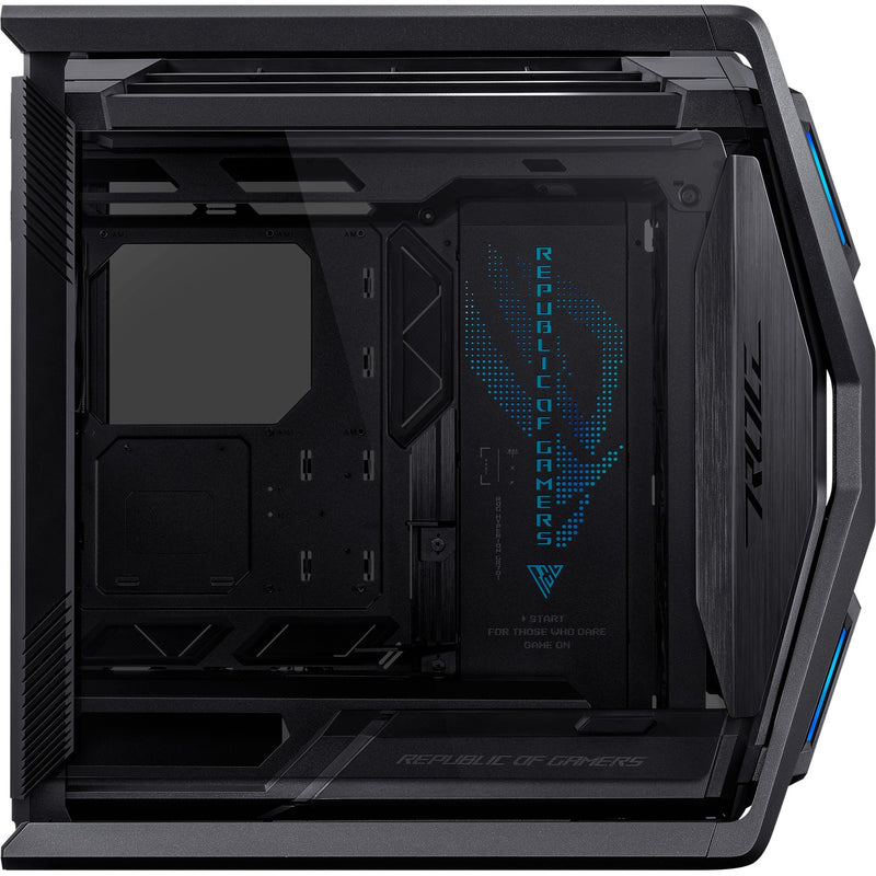 Afbeelding laden in galerijviewer, Asus rog hyperion gr701 big tower behuizing (zwart | 4x usb-a | 2x usb-c | rgb | tempered glass)
