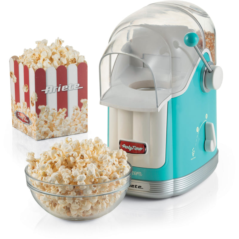 Afbeelding laden in galerijviewer, Ariete party time pop corn maker 2958 01 popcornmaker (lichtblauw)
