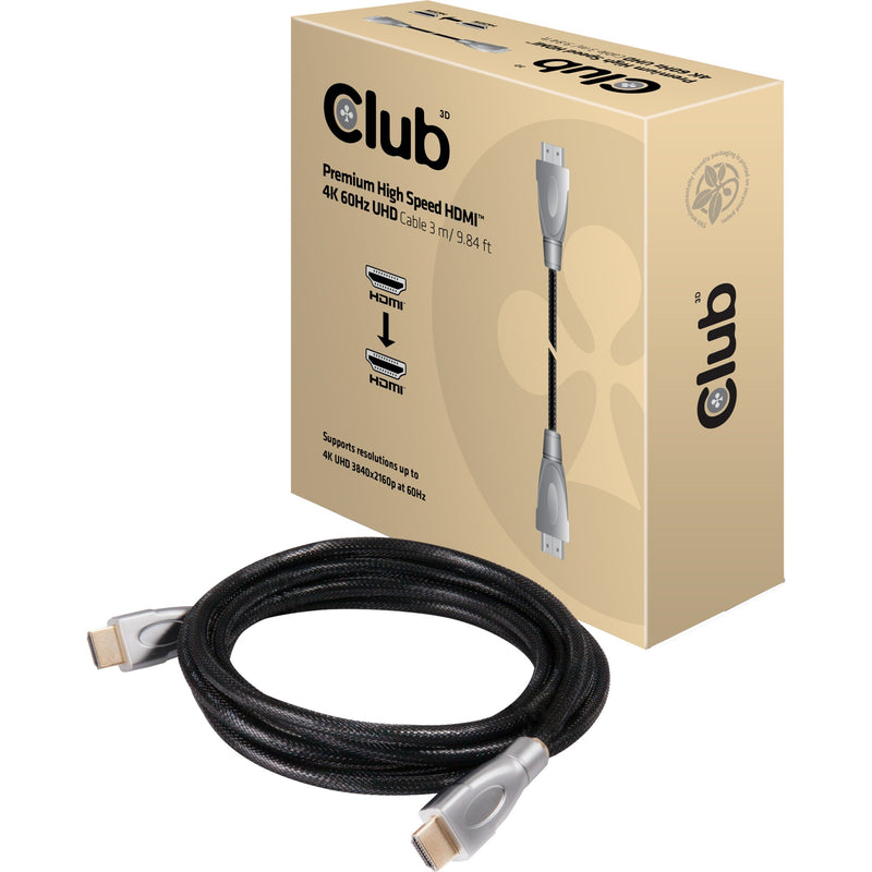Afbeelding laden in galerijviewer, Club 3d premium high speed hdmi 2.0 kabel (3 meter, 4k)
