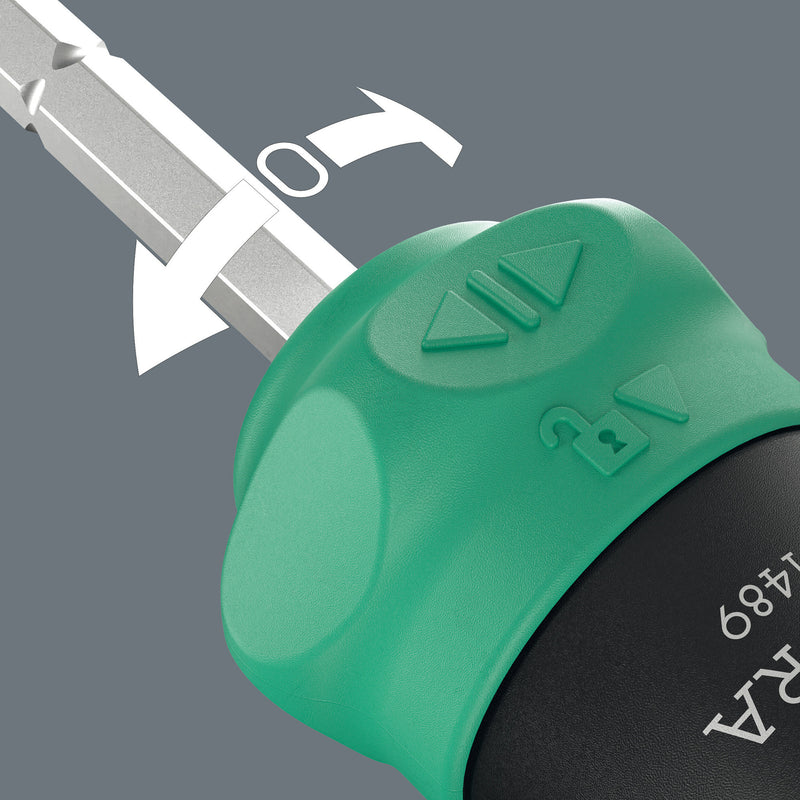 Afbeelding laden in galerijviewer, Wera kraftform kompakt 28 ra met etui, 6‑delig bitset (zwart groen)
