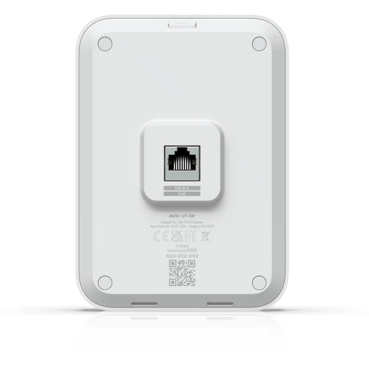 Ubiquiti unifi u7 in-wall access point (wit, poe)