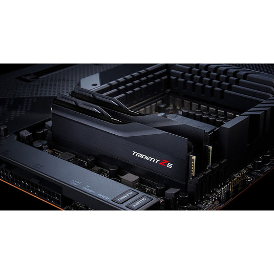 G.skill trident z5 32 gb ddr5-6400 (2x 16 gb) werkgeheugen (zwart (mat), f5-6400j3239g16gx2-tz5k, xmp 3.0)