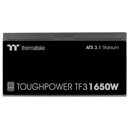 Thermaltake toughpower tf3 modulaire 1650 watt voeding (zwart, 2x 12v-2x6, 9x pcie)