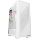 Sharkoon vs9 rgb white midi tower behuizing (wit | 2x usb-a | 1x usb-c | rgb | tempered glass)