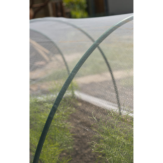 Nature anti-insectengaas insectenhor (wit transparant, 2 x 10 m)
