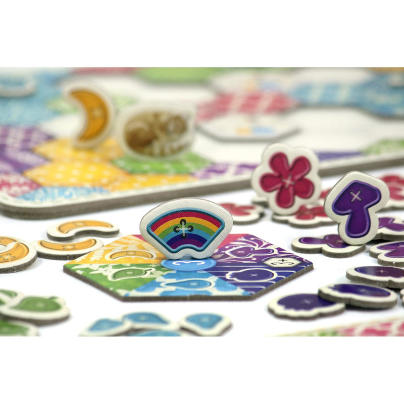 Afbeelding laden in galerijviewer, White goblin games calico bordspel (nederlands, 1 - 4 spelers, 45 minuten, vanaf 10 jaar)
