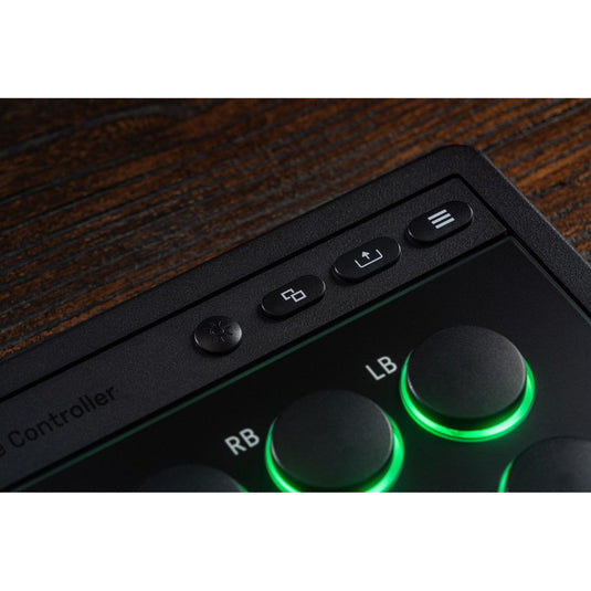 8bitdo arcade controller for xbox (zwart, 2.4 ghz usb, xbox series x|s, xbox one, pc)