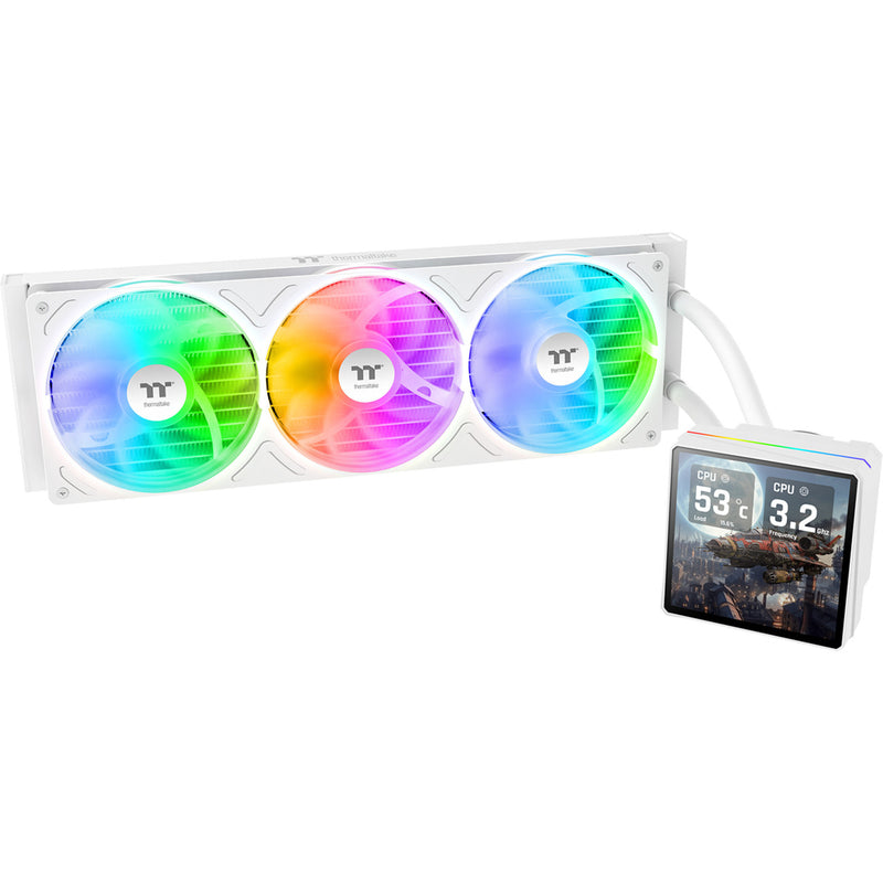 Afbeelding laden in galerijviewer, Thermaltake th360 v3 ultra argb sync aio liquid cooler - snow edition waterkoeling (wit)
