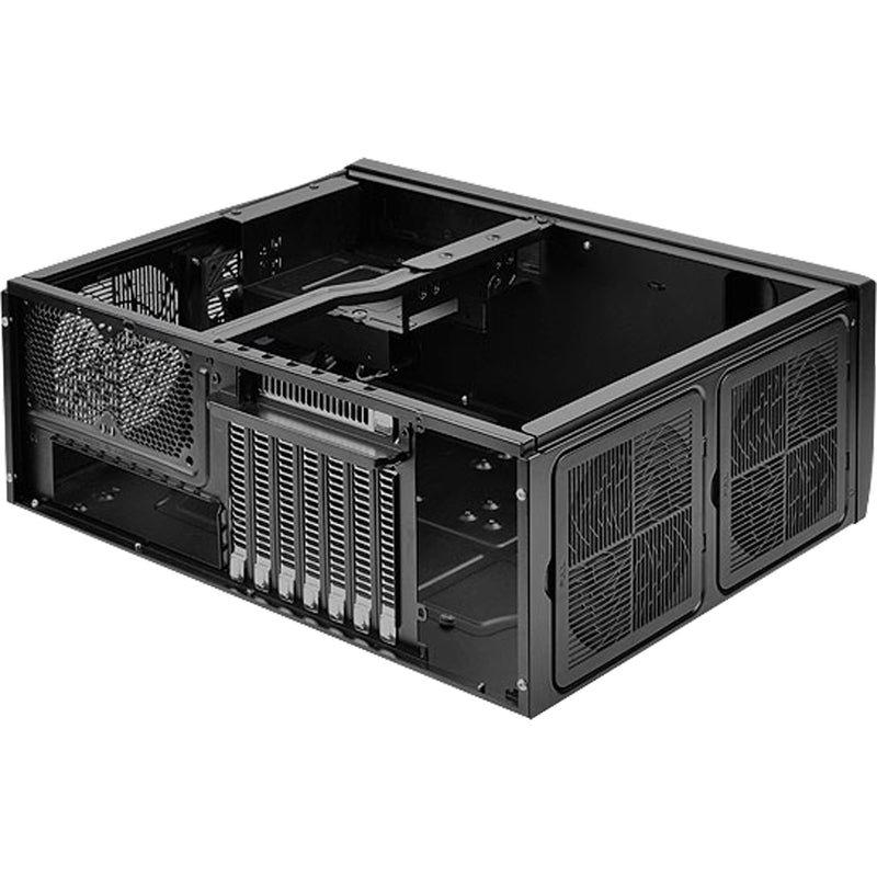 Afbeelding laden in galerijviewer, Silverstone sst-gd09b htpc behuizing (zwart | 2x usb-a)
