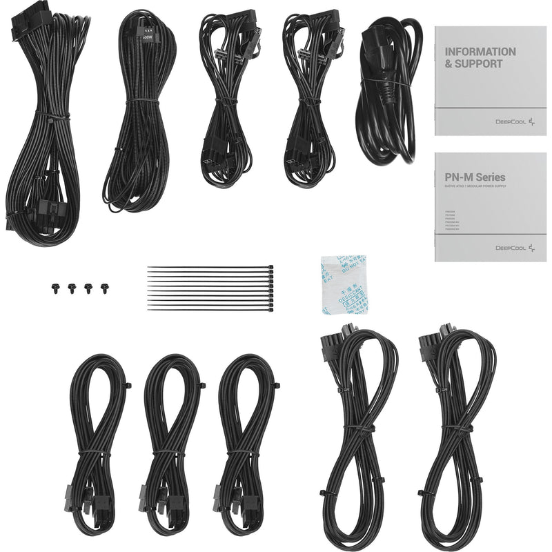 Afbeelding laden in galerijviewer, Deepcool pn850m modulaire 850 watt voeding (zwart, 3x pcie)
