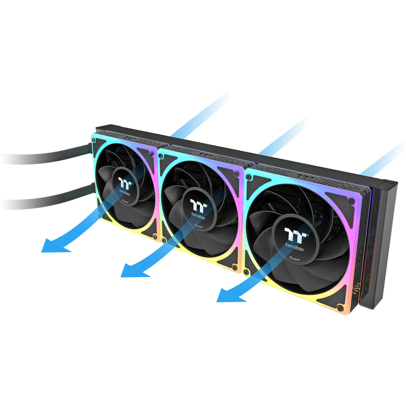 Afbeelding laden in galerijviewer, Thermaltake magcurve 360 ultra argb sync aio liquid cooler waterkoeling (zwart)
