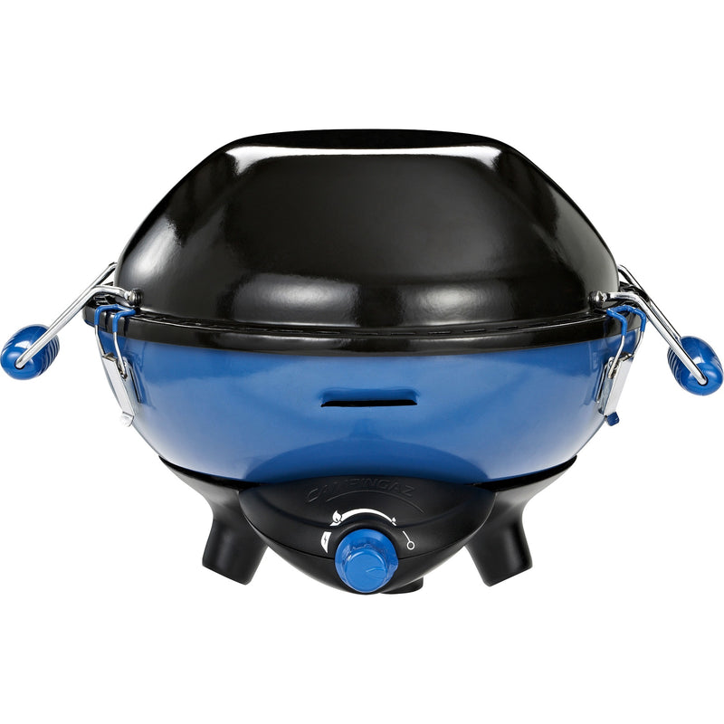 Afbeelding laden in galerijviewer, Campingaz party grill 400 cv gasbarbecue (zwart blauw, ø 35 cm)
