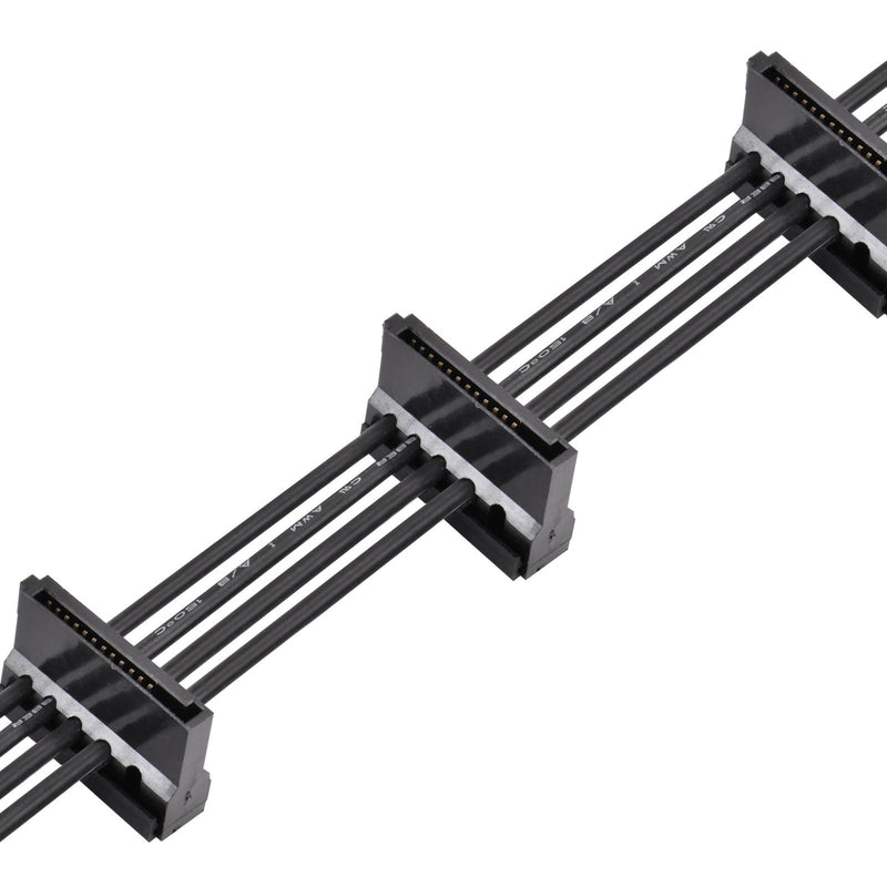 Afbeelding laden in galerijviewer, Silverstone sst-cp06-e4, 1x 15-pin-sata > 4x 15-pin-sata kabel
