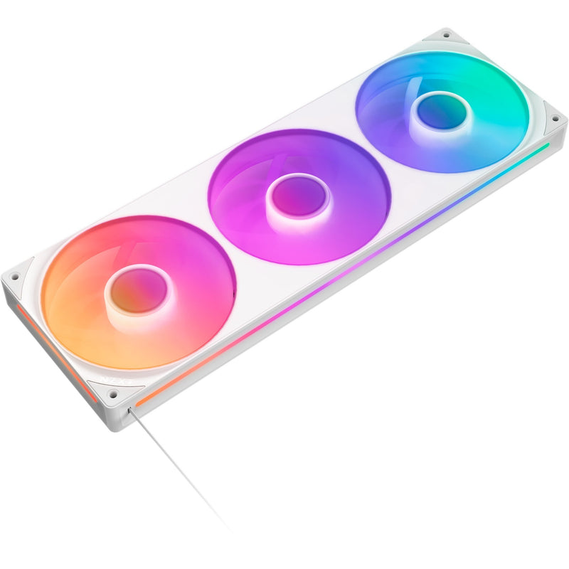 Afbeelding laden in galerijviewer, Nzxt f360 rgb core case fans (wit, 3 stuks, 360 x 120 x 26 mm)
