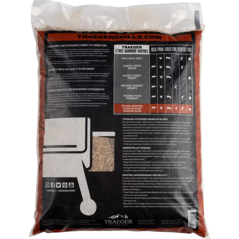 Afbeelding laden in galerijviewer, Traeger pellets van hardhout signature brandstof (9 kg)
