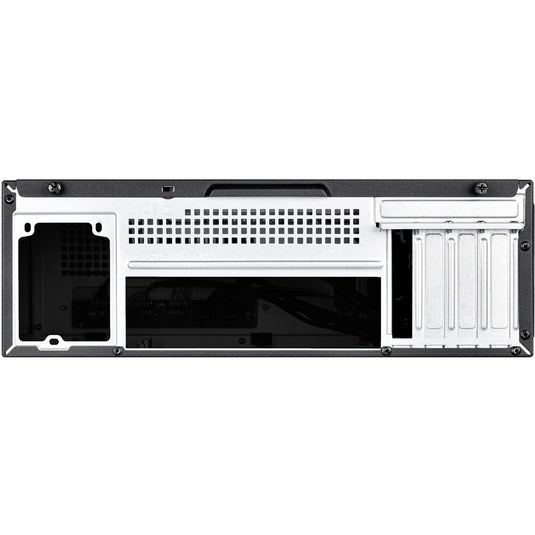 Silverstone sst-ml11b htpc behuizing (zwart | 4x usb-a)