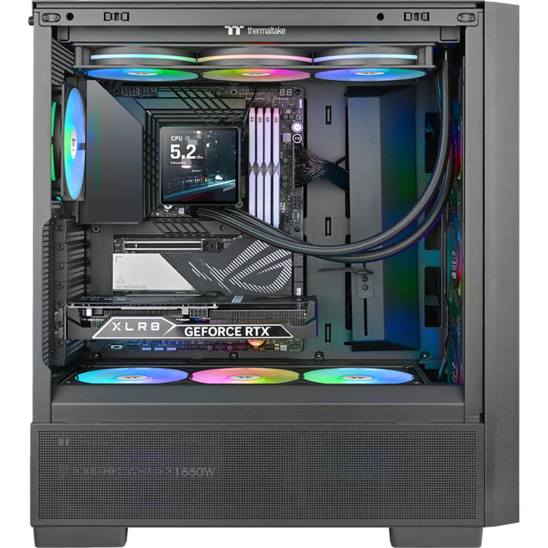 Afbeelding laden in galerijviewer, Thermaltake th360 v3 ultra argb sync aio liquid cooler waterkoeling (zwart)
