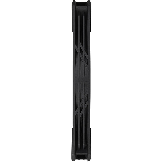 Silverstone air slimmer 140 argb case fan (zwart, 140 x 15 x 140 mm, pwm)