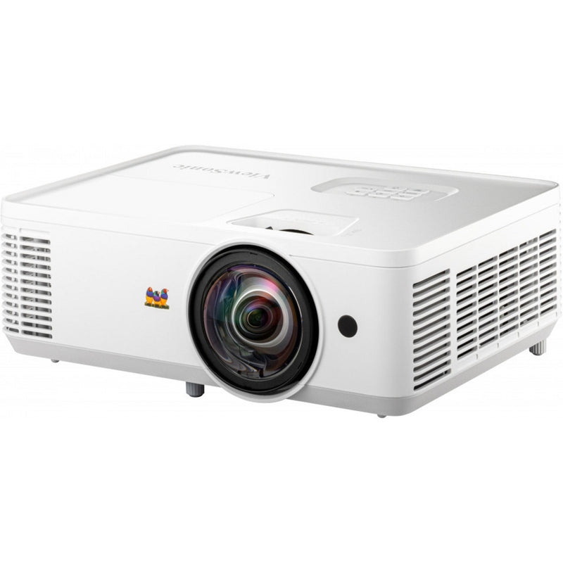 Afbeelding laden in galerijviewer, Viewsonic ps502w wxga short throw dlp-projector (wit, 4000 ansi lumen, voor zakelijk gebruik en onderwijs)
