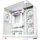 Xyz pc gear tesseract a-rgb midi tower behuizing (wit | 2x usb-a | 1x usb-c | rgb | tempered glass)