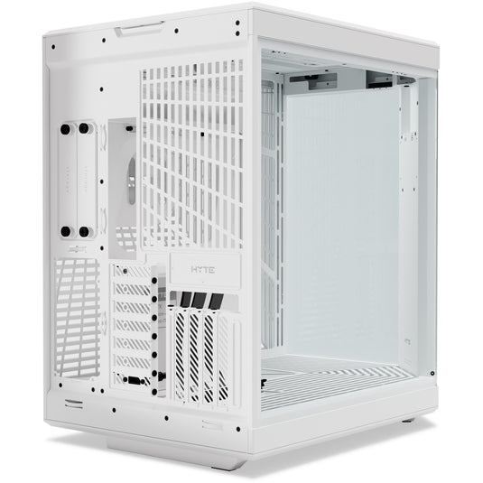 Hyte y70 touch infinite midi tower behuizing (wit | 2x usb-a | 1x usb-c | tempered glass)
