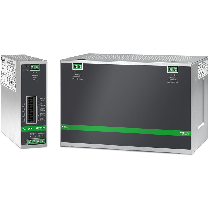 Afbeelding laden in galerijviewer, Apc xb005xpdr extern batterij pakket, din-rail montage (grijs)
