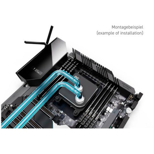 Alphacool core 1 black cpu-koeler (zwart)