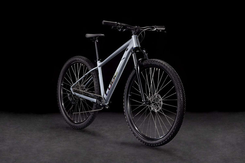 Afbeelding laden in galerijviewer, Cube aim race slategrey´n´rainbowblack

