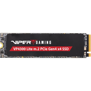 Patriot vp4300 lite 4 tb ssd (zwart, pcie 4.0 x4, nvme 2.0, m.2 2280)