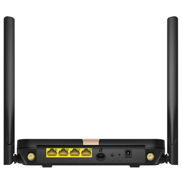 Cudy ac1200 wi-fi mesh 4g lte cat4 mesh router (zwart, mesh, app, nano sim-slot)