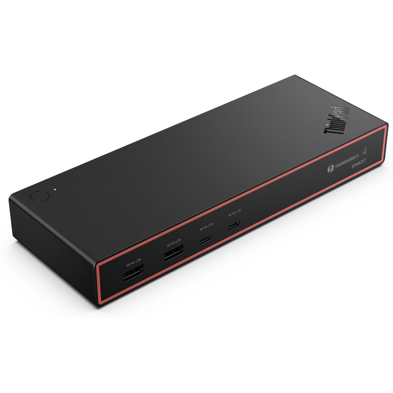 Afbeelding laden in galerijviewer, Lenovo thinkpad thunderbolt 4 smart dock gen2 7500 dockingstation (zwart)
