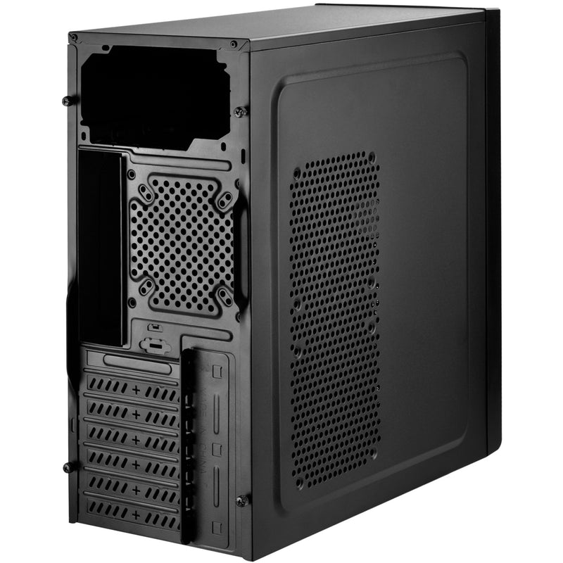Afbeelding laden in galerijviewer, Silverstone sst-ps13b midi tower behuizing (zwart | 2x usb-a)
