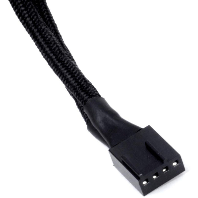Afbeelding laden in galerijviewer, Silverstone sst-cpf01 splitterkabel (zwart, 10 centimeter)
