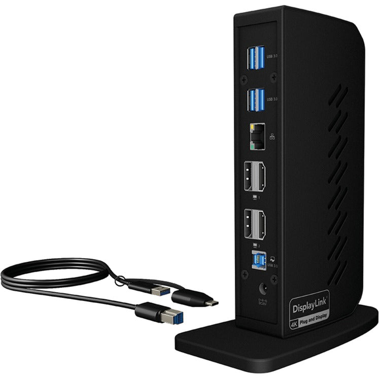 Afbeelding laden in galerijviewer, Icy box ib-dk2252ac dockingstation (zwart, usb-a, hdmi, displayport)
