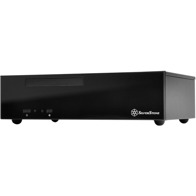 Afbeelding laden in galerijviewer, Silverstone sst-ml09b htpc behuizing (zwart | 2x usb-a)
