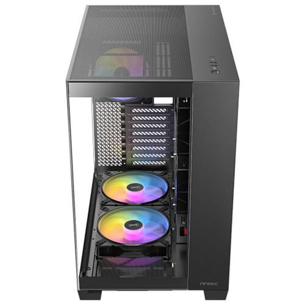 Afbeelding laden in galerijviewer, Antec c8 argb midi tower behuizing (zwart | 2x usb-a | 1x usb-c | tempered glass)
