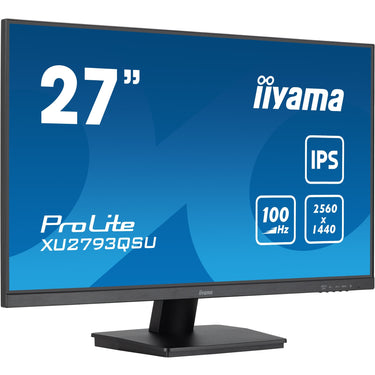 Iiyama prolite xu2793qsu-b7 27 monitor (zwart, hdmi, displayport, 2x usb-a, usb-b)