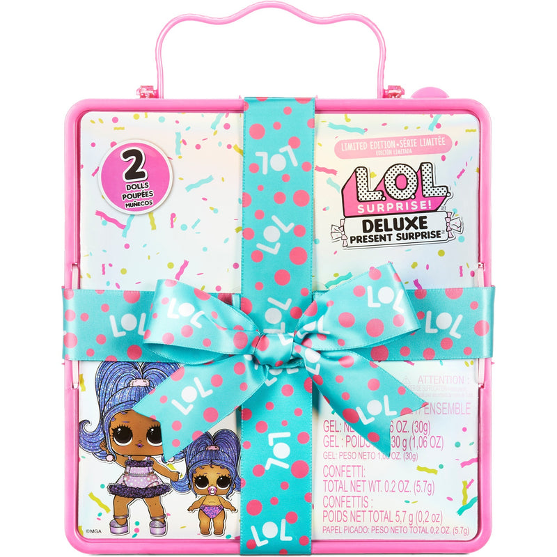 Afbeelding laden in galerijviewer, Mga entertainment l.o.l. surprise! deluxe present surprise serie 2 pyjamafeestje pop
