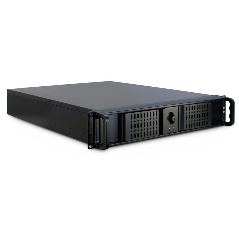 Afbeelding laden in galerijviewer, Inter-tech 2u-2098-sl rack behuizing (zwart | 2x usb-a)
