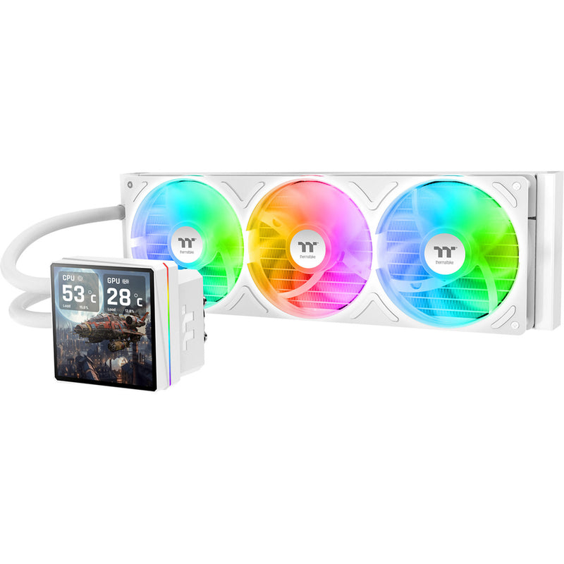 Afbeelding laden in galerijviewer, Thermaltake th360 v3 ultra argb sync aio liquid cooler - snow edition waterkoeling (wit)
