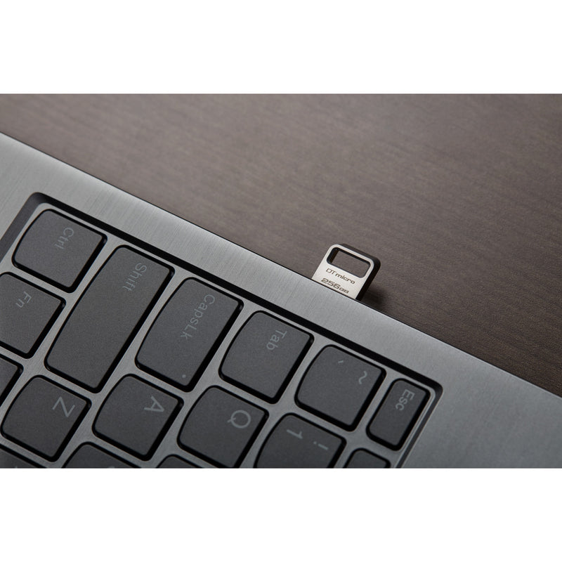 Afbeelding laden in galerijviewer, Kingston datatraveler micro 64 gb usb-stick (zilver, dtmc3g2 64gb, usb 3.2 gen 1)
