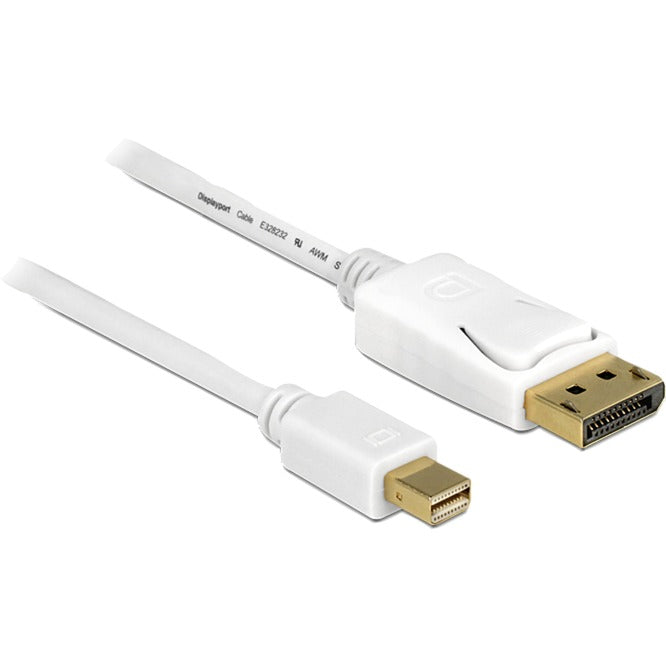 Afbeelding laden in galerijviewer, Delock mini displayport > displayport adapter (wit, 3 meter)
